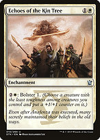 Magic the Gathering Card - Echoes of the Kin Tree - MTG Circle