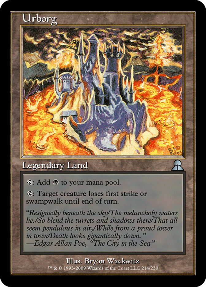 Magic the Gathering Card - Urborg - MTG Circle