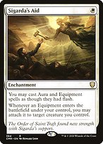 Magic the Gathering Card - Sigarda's Aid - MTG Circle