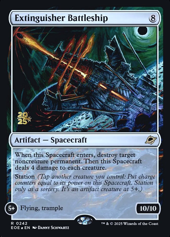 Magic the Gathering Card - Extinguisher Battleship - MTG Circle