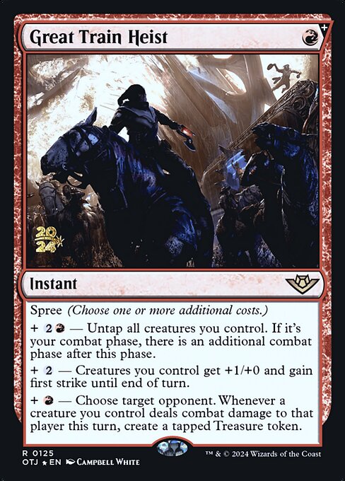 Magic the Gathering Card - Great Train Heist - MTG Circle