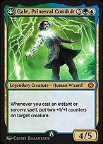 Magic the Gathering Card - Gale, Primeval Conduit - MTG Circle
