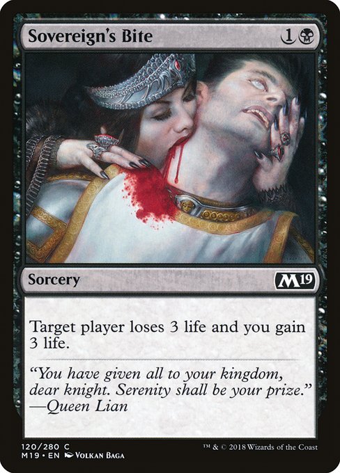 Magic the Gathering Card - Sovereign's Bite - MTG Circle