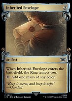 Magic the Gathering Card - Inherited Envelope - MTG Circle