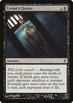 Magic the Gathering Card - Tyrant's Choice - MTG Circle
