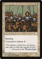 Magic the Gathering Card - Volunteer Reserves - MTG Circle