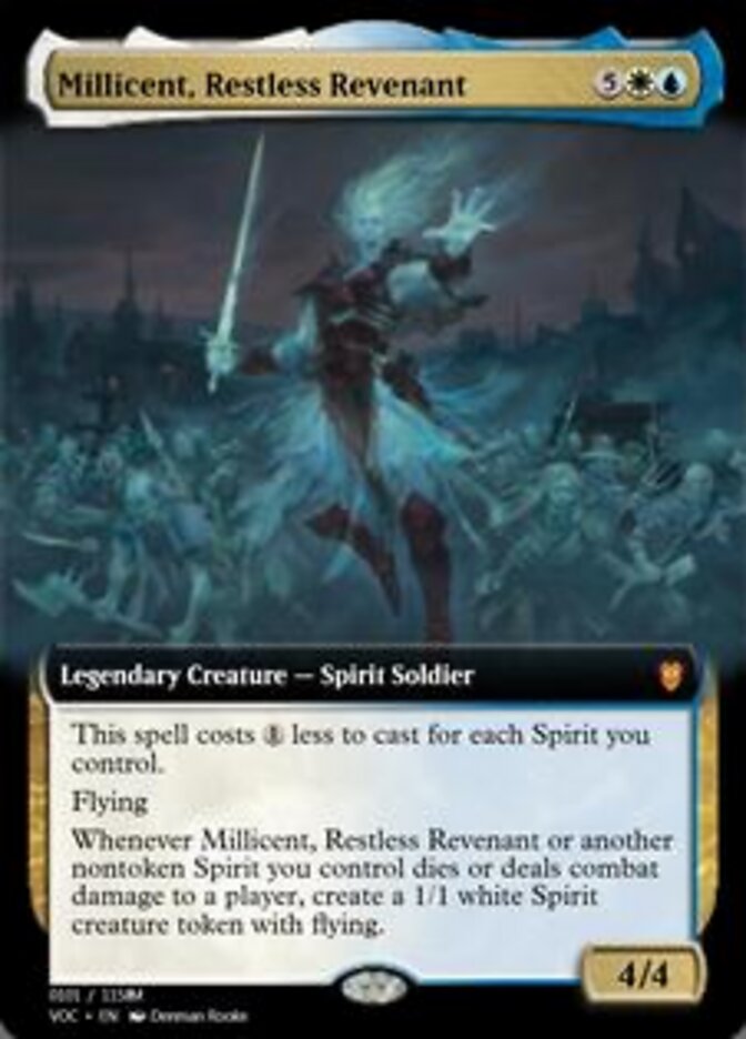 Magic the Gathering Card - Millicent, Restless Revenant - MTG Circle