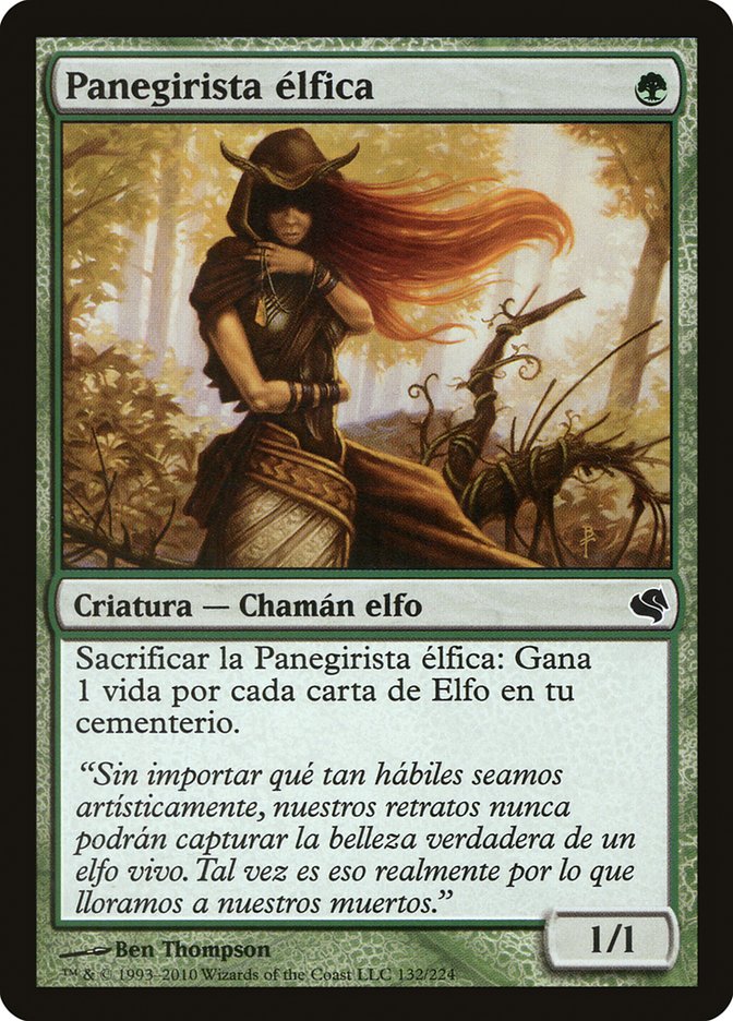 Magic the Gathering Card - Elvish Eulogist - MTG Circle