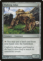 Magic the Gathering Card - Walking Atlas - MTG Circle