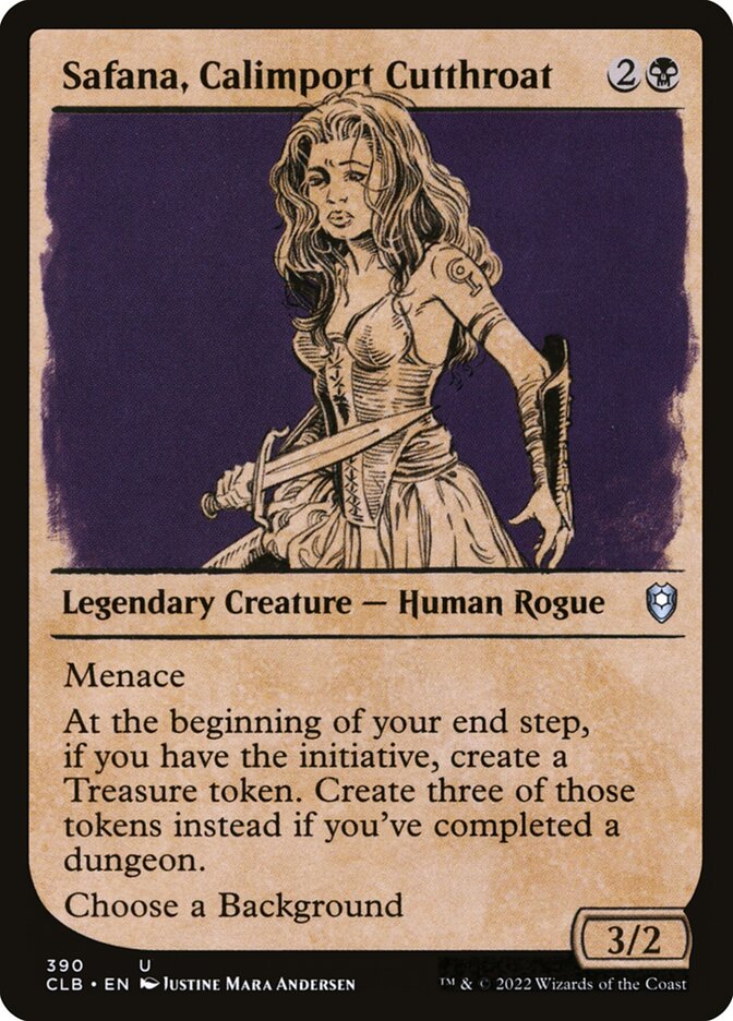 Magic the Gathering Card - Safana, Calimport Cutthroat - MTG Circle
