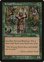 Magic the Gathering Card - Krosan Wayfarer - MTG Circle