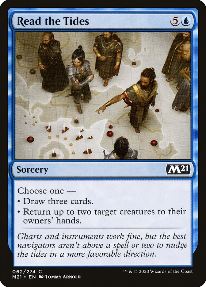Magic the Gathering Card - Read the Tides - MTG Circle