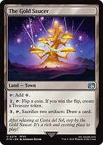 Magic the Gathering Card - The Gold Saucer - MTG Circle