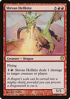 Magic the Gathering Card - Shivan Hellkite - MTG Circle