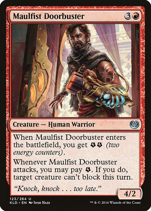 Magic the Gathering Card - Maulfist Doorbuster - MTG Circle