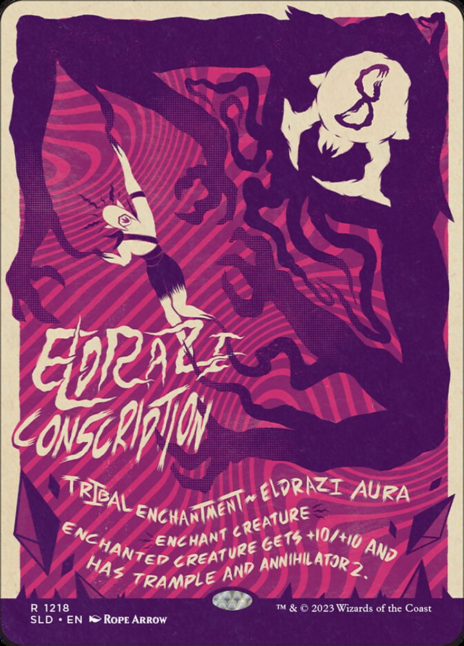 Magic the Gathering Card - Eldrazi Conscription - MTG Circle
