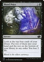 Magic the Gathering Card - Blood Price - MTG Circle