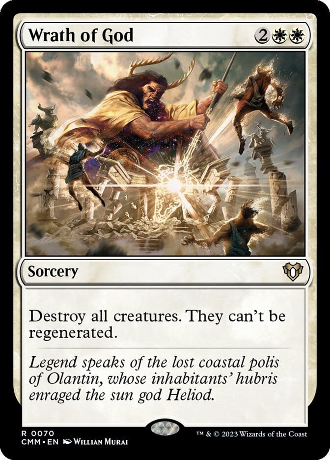 Magic the Gathering Card - Wrath of God - MTG Circle