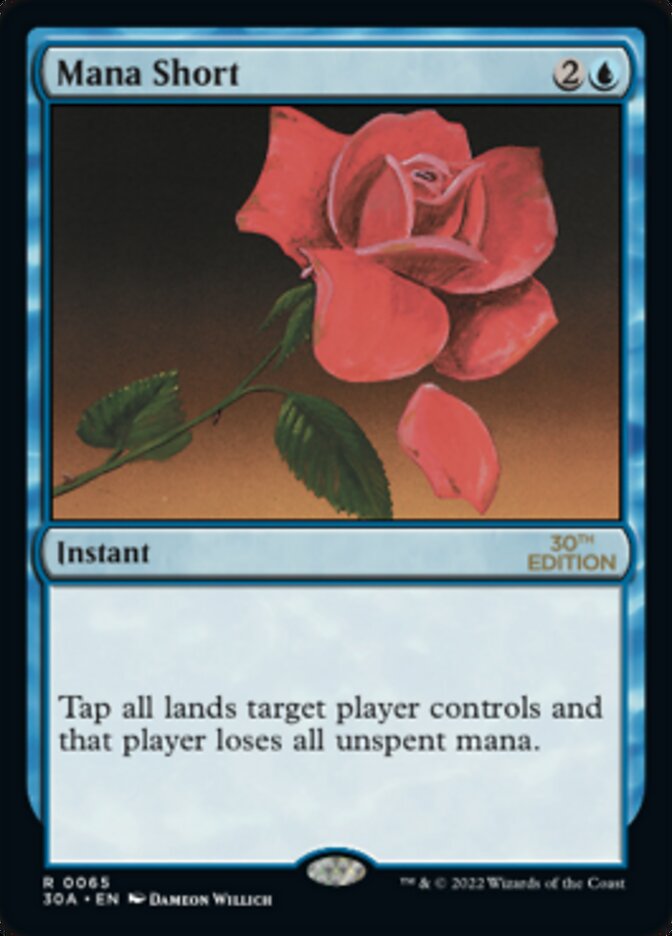 Magic the Gathering Card - Mana Short - MTG Circle