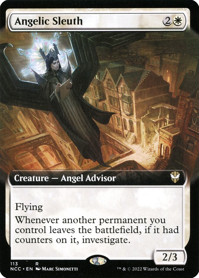 Magic the Gathering Card - Angelic Sleuth - MTG Circle