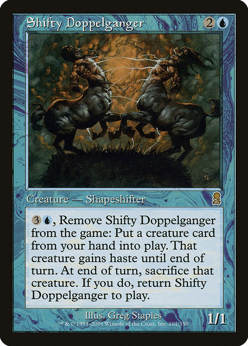 Magic the Gathering Card - Shifty Doppelganger - MTG Circle