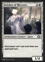 Magic the Gathering Card - Eidolon of Rhetoric - MTG Circle