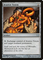 Magic the Gathering Card - Avarice Totem - MTG Circle