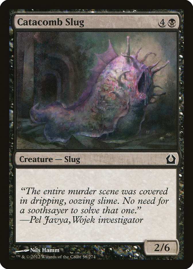 Magic the Gathering Card - Catacomb Slug - MTG Circle