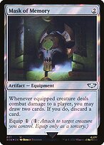 Magic the Gathering Card - Mask of Memory - MTG Circle