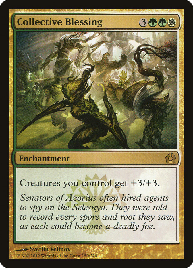 Magic the Gathering Card - Collective Blessing - MTG Circle