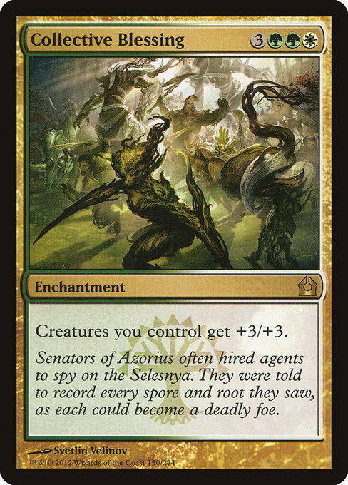 Magic the Gathering Card - Collective Blessing - MTG Circle