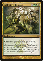 Magic the Gathering Card - Collective Blessing - MTG Circle