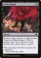 Magic the Gathering Card - Grisly Ritual - MTG Circle