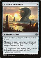 Magic the Gathering Card - Rhonas's Monument - MTG Circle