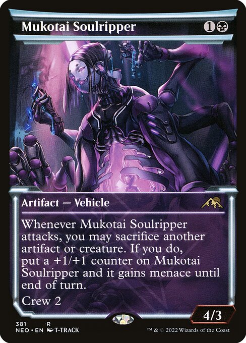Magic the Gathering Card - Mukotai Soulripper - MTG Circle
