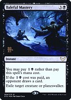 Magic the Gathering Card - Baleful Mastery - MTG Circle