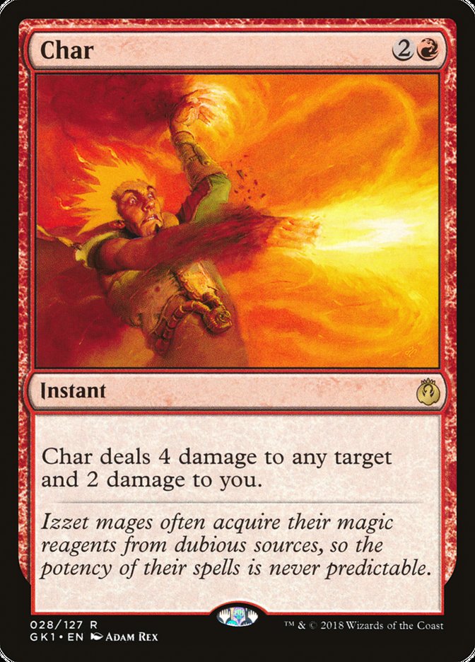 Magic the Gathering Card - Char - MTG Circle
