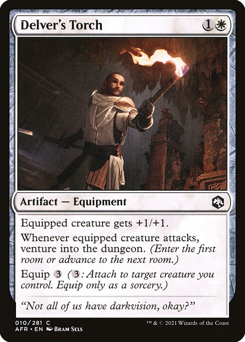 Magic the Gathering Card - Delver's Torch - MTG Circle