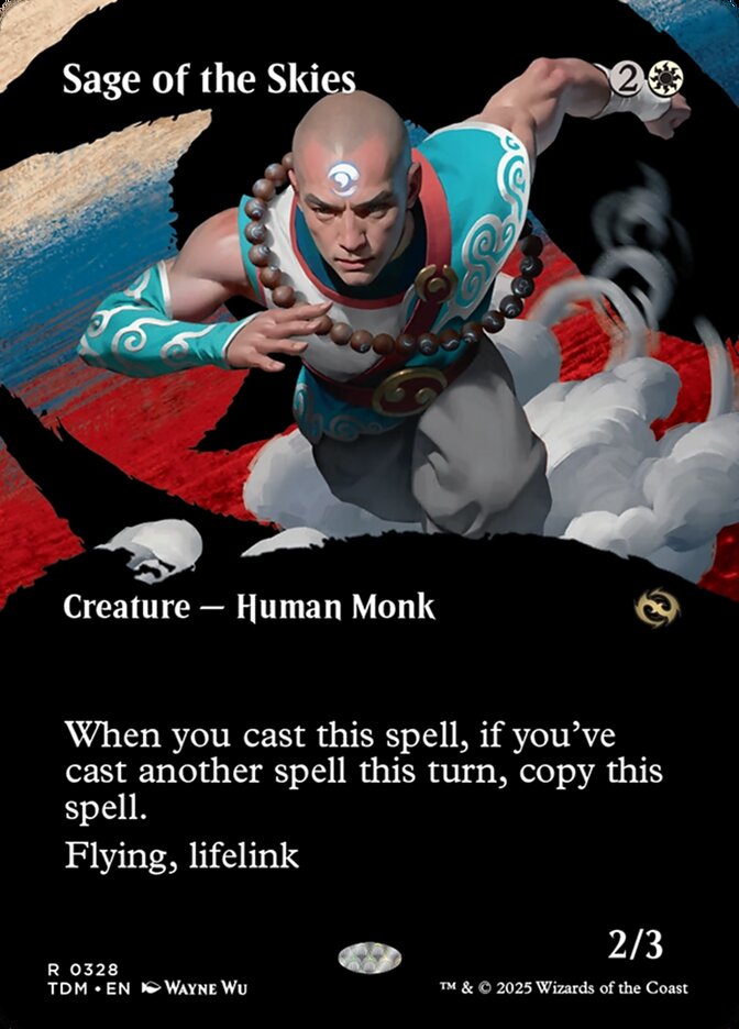 Magic the Gathering Card - Sage of the Skies - MTG Circle