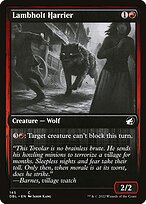 Magic the Gathering Card - Lambholt Harrier - MTG Circle