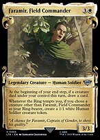 Magic the Gathering Card - Faramir, Field Commander - MTG Circle