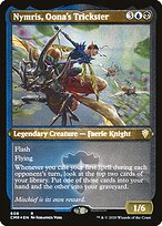 Magic the Gathering Card - Nymris, Oona's Trickster - MTG Circle