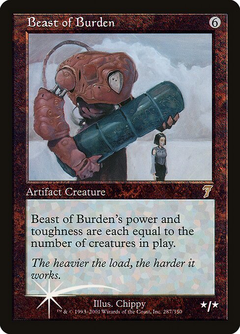 Magic the Gathering Card - Beast of Burden - MTG Circle