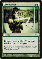 Magic the Gathering Card - Deconstruct - MTG Circle