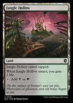 Magic the Gathering Card - Jungle Hollow - MTG Circle