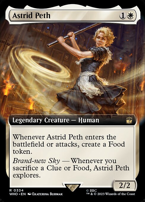 Magic the Gathering Card - Astrid Peth - MTG Circle