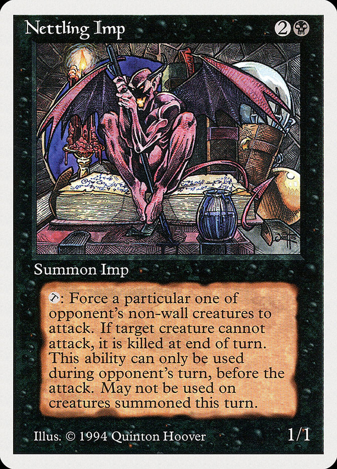 Magic the Gathering Card - Nettling Imp - MTG Circle