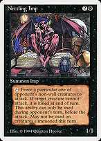Magic the Gathering Card - Nettling Imp - MTG Circle