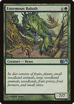 Magic the Gathering Card - Enormous Baloth - MTG Circle