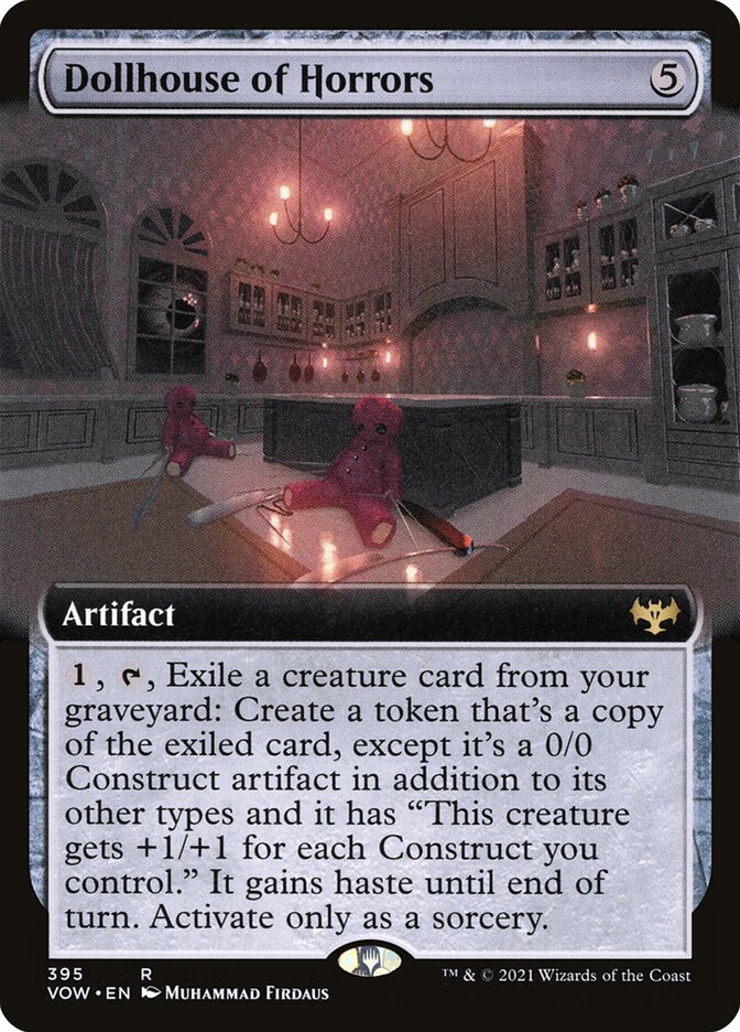 Magic the Gathering Card - Dollhouse of Horrors - MTG Circle